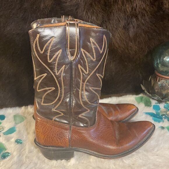 Circle A cowboy boots 10 (4828) - Picture 4 of 12
